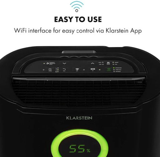 Осушитель воздуха Klarstein DryFy Pro Connect