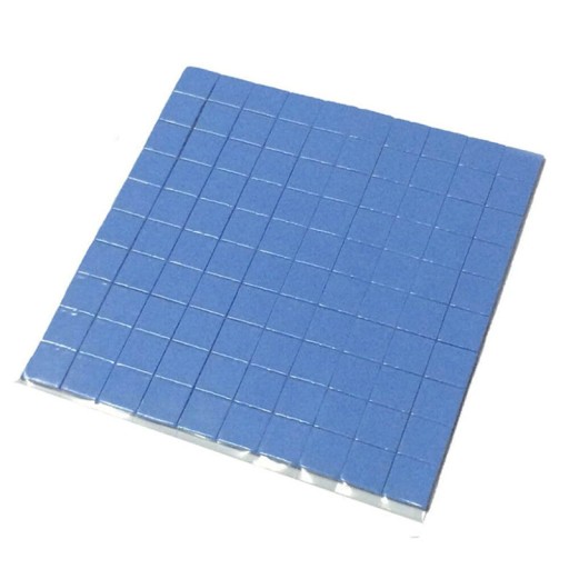 Thermopad 100 шт. 10x10 x 1 мм 6 WmK Термопроводящая лента CPU GPU
