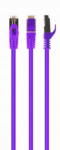 ПАТЧКОРД LAN ETHERNET RJ45 CAT6A СЕТЕВОЙ КАБЕЛЬ FTP 0,5 М ФИОЛЕТОВЫЙ