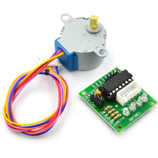ШАГОВЫЙ ДВИГАТЕЛЬ 28BYJ-48 5В + ULN2003 ARDUINO
