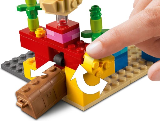 LEGO MINECRAFT Коралловый риф 21164