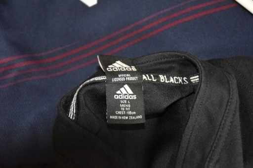 Мужская рубашка для регби Adidas All Blacks L