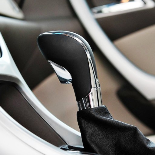Ручка OPEL INSIGNIA/ASTRA J, гладкая коричневая кожа,