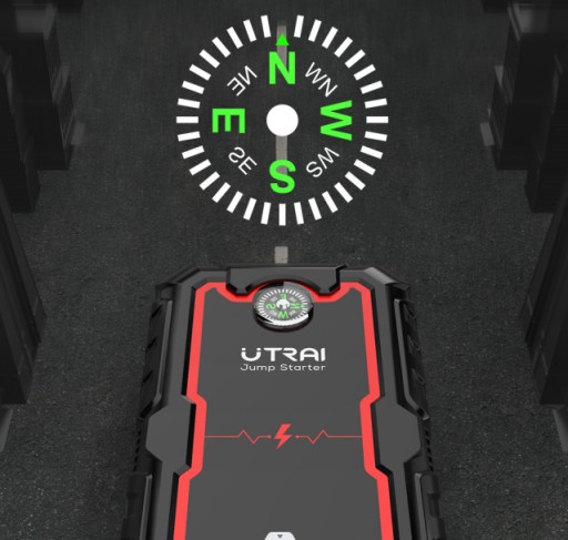 Автомобильный стартер UTRAI 16000 мАч, светодиодный фонарик