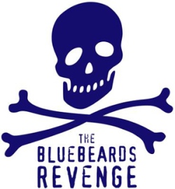 Bluebeards Мужская расческа для бороды и усов, дерево
