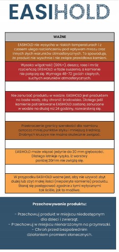 EASIHOLD 5 Litrów Spoiwo do klejenia kruszywa, kory, zrębki, kamienny dywan
