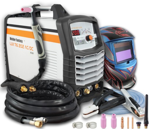 LUX TIG 202 TIG AC/DC PULS Маска сварщика MMA 3035