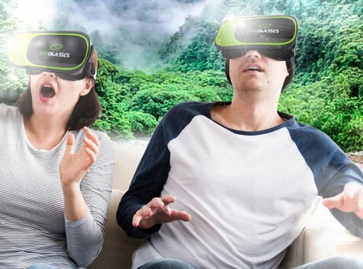 Очки VR Goggles Яркий подарок ко Дню защиты детей, первому причастию, дням рождения и праздникам.