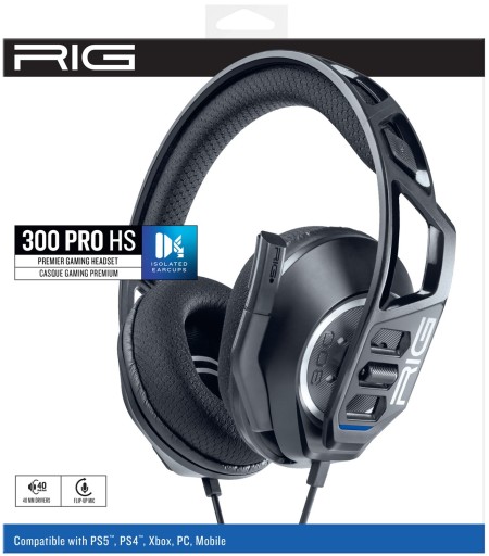 Проводные наушники NACON RIG PS5 PS4 RIG300PROHS