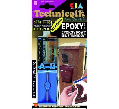 TECHNICOLL 402/U СТАНДАРТНЫЙ ЭПОКСИДНЫЙ КЛЕЙ 2X12ML