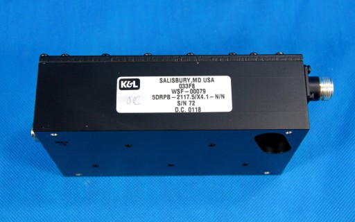 УЗКОПОЛОСНЫЙ ФИЛЬТР K&L 2,2 ГГц, 250 Вт