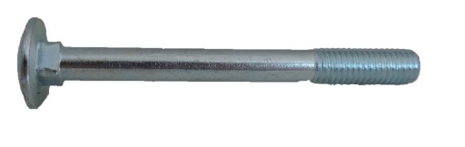 ŚRUBY ŚRUBA ZAMKOWA OCYNKOWANA M10x100 DIN 603 + NAKRĘTKA M10 10 kpl
