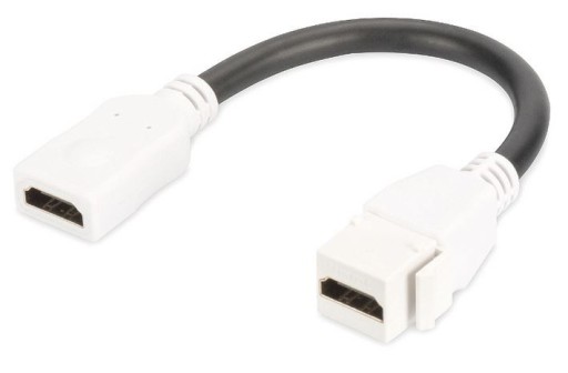 Модуль Keystone HDMI с кабелем длиной 12 см, разъемом для,