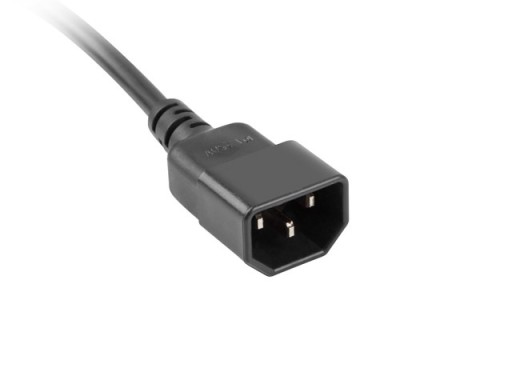 Удлинитель ИБП длиной 1 м с 4 розетками IEC320 C14
