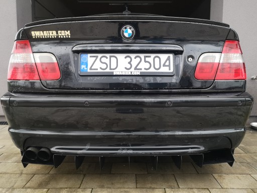 BMW E46 седан купе туринг М-пакет, диффузор