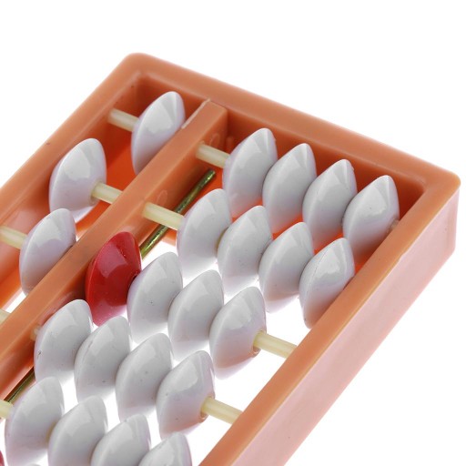 13 Шифров Перль Бланш Comptage Cadre Ancienne Calculatrice Abacus