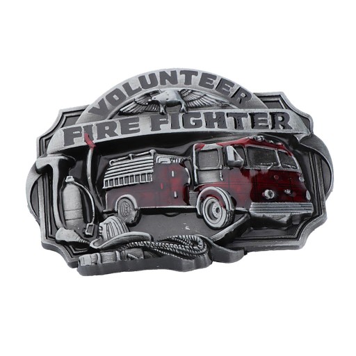 Men s Belt Buckle Vintage Fire Truck Change Belt