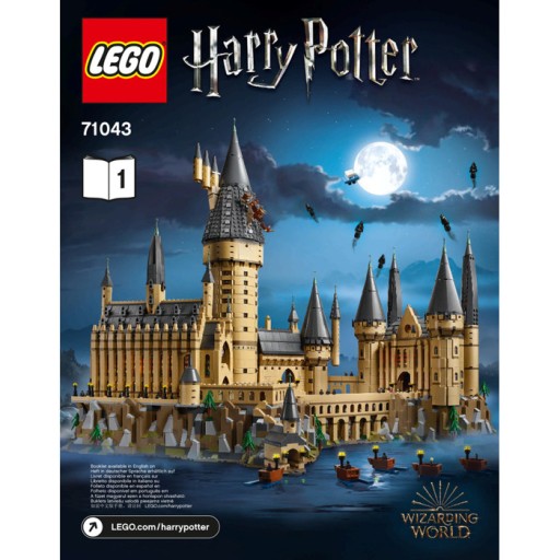 Инструкции LEGO - Замок Хогвартс 71043