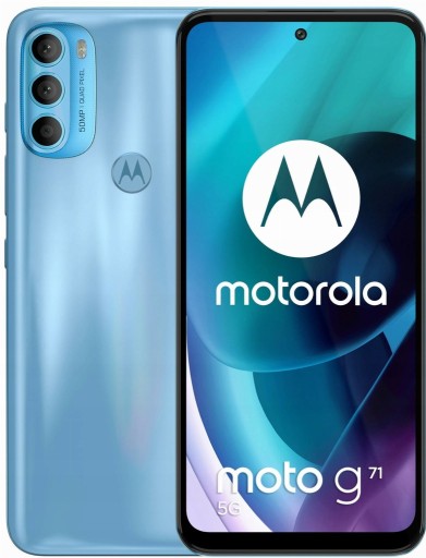 MOTO G71 5G 6/128 ГБ МАГАЗИН ARCTIC BLUE НДС 23%