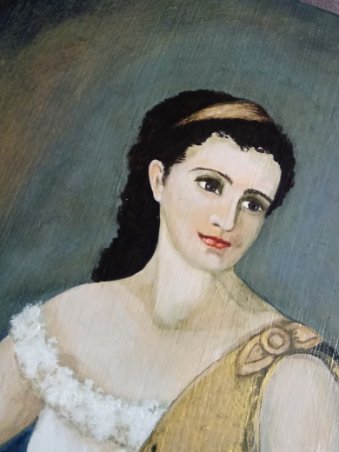 Картина картина Каллиопа, муза поэзии, мифологии
