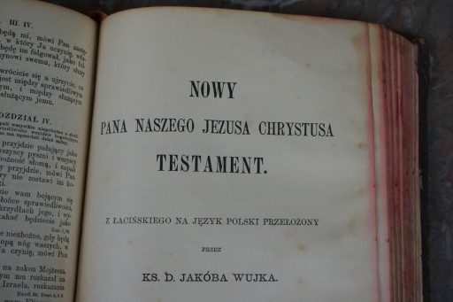 Библейские книги Ветхого Нового Завета о. Якоб Вуек Липск 1898 г.