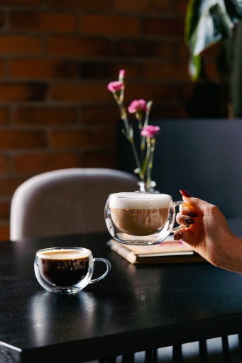 SZKLANKI TERMICZNE FILIŻANKI KAWY HERBAT CAPPUCINO PODWÓJNYM DNEM BOLLA 300