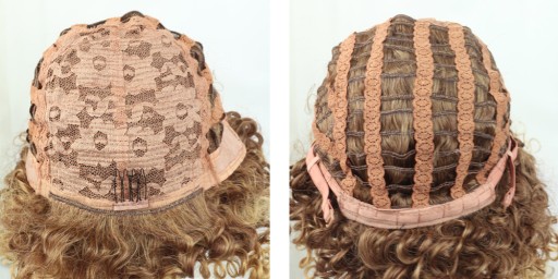 АФРО ПАРИК OMBRE кудри каштановый блондин CURLY косплей