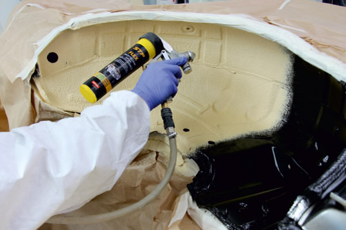 Novol Stp Flow Spray Compound 290 мл - черный
