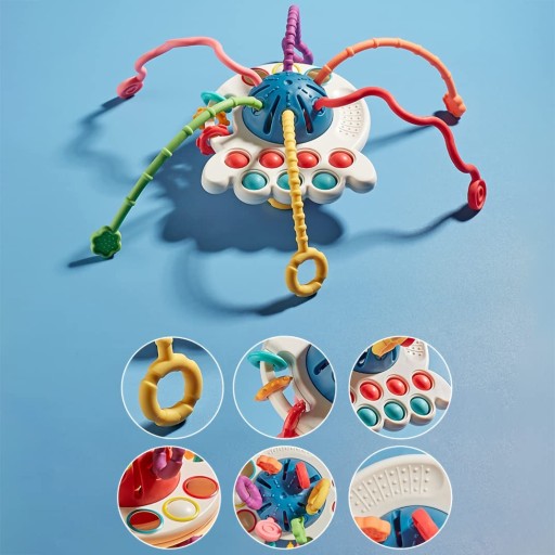 Сенсорная игрушка Монтессори для прорезывания зубов