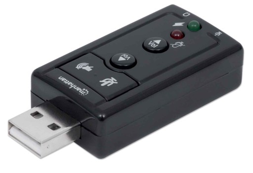 MANHATTAN 152341 3D Звуковая карта USB 7.1