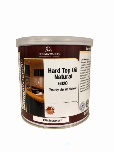 HARD TOP OIL-6020 МАТОВОЕ МАСЛО ДЛЯ СТОЛЕШНИЦ 175 мл