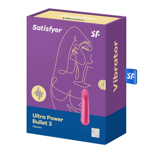 Satisfyer Ultra Power Bullet 3, вибратор 9 см