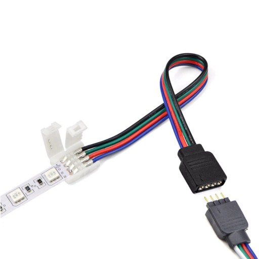 РАЗЪЕМ RGB СВЕТОДИОДНАЯ ЛЕНТА 4PIN 10мм