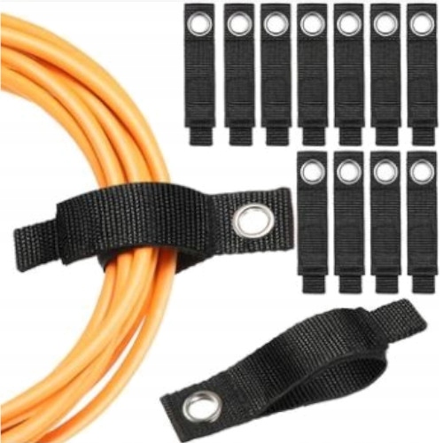 КАБЕЛЬНЫЙ ОРГАНАЙЗЕР ДЕРЖАТЕЛЬ-ВЕШАЛКА STRONG CLAMP 12 ШТ.