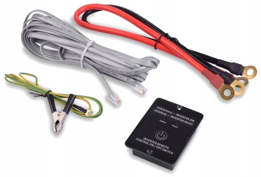 PRZETWORNICA NAPIĘCIA VOLT SINUS PLUS 24V 230V 4000W + PILOT