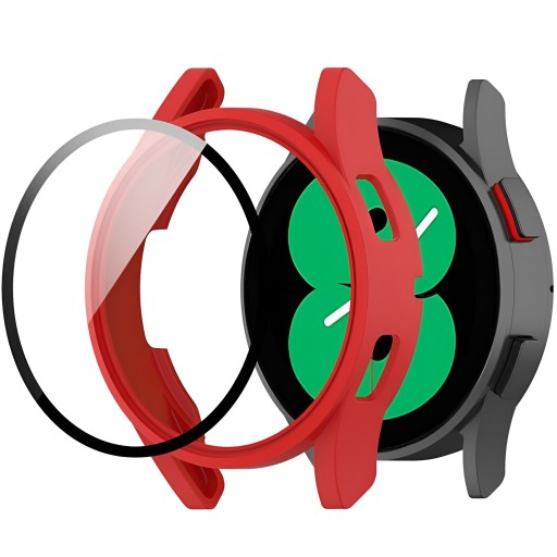 Корпус + стекло для Samsung Galaxy Watch 4 5 44 мм резистентного корпуса 2IN1 8 цветов