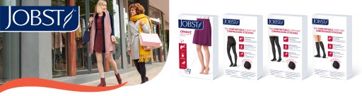 Компрессионные чулки JOBST OPAQUE черные CCL2, размер 3