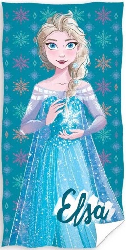 Frozen Elsa Полотенце Frozen, хлопок, 70х140