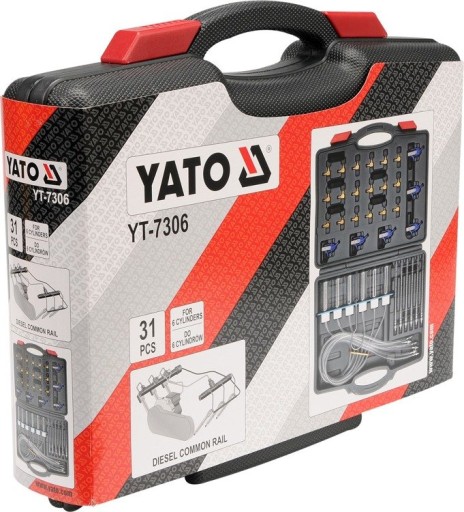 КОМПЛЕКТ YATO ДЛЯ ДИАГНОСТИКИ ПЕРЕПОЛНЕНИЯ ФОРСУНОК COMMON RAIL