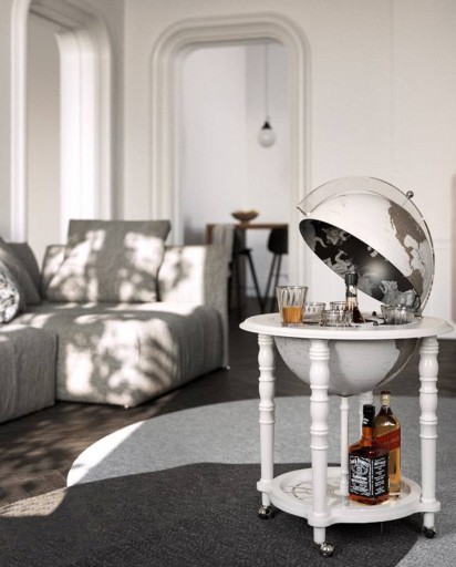 Алкогольный бар Globus Zoffoli Elegance White