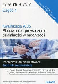 KWALIFIKACJA A35 PLANOWANIE I PROWADZENIE CZ1 KUSI