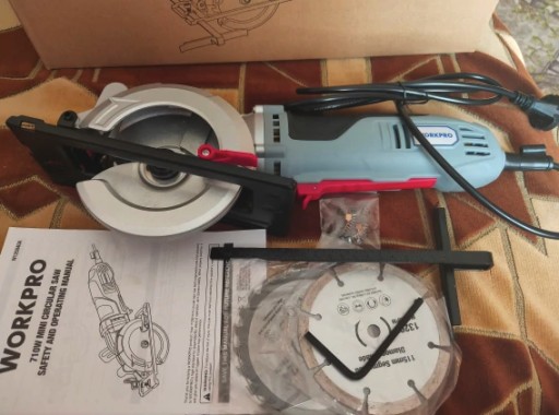 Электрическая циркулярная пила 710W WORKPRO
