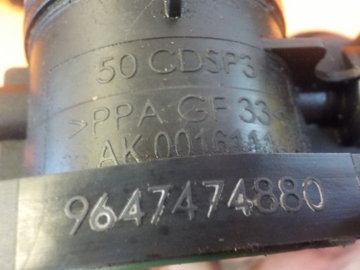 Дроссель GALAXY MK3 S-MAX 2.0 TDCI 09 140KM QXWB 964747880