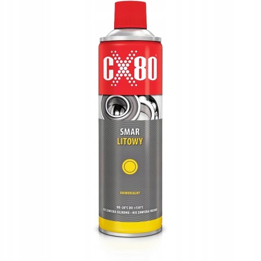 CX80 МНОГОЦЕЛЕВАЯ ЛИТИЕВАЯ СМАЗКА УНИВЕРСАЛЬНЫЙ АЭРОЗОЛЬНЫЙ СПРЕЙ 500мл