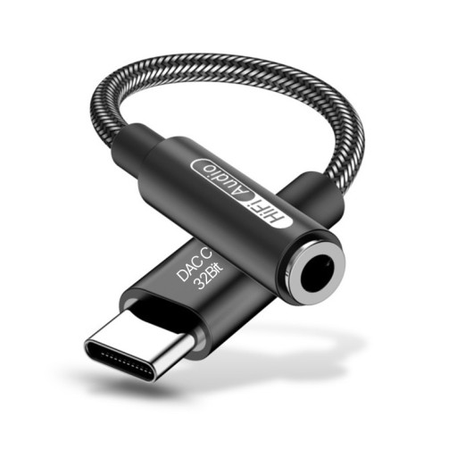 АДАПТЕР ЦАП Betune АУДИОКАБЕЛЬ USB-C — МИНИ-ДЖЕК 3,5 ММ, 32 БИТ, 384 КГц CX31993