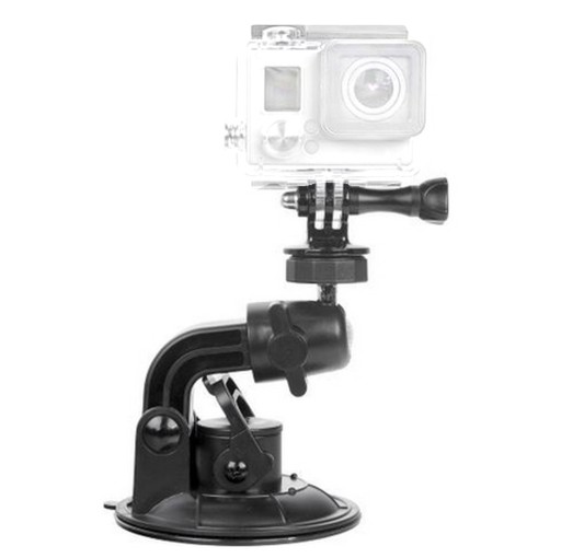 Автомобильный держатель на лобовом стекле на присоске для GoPro Hero