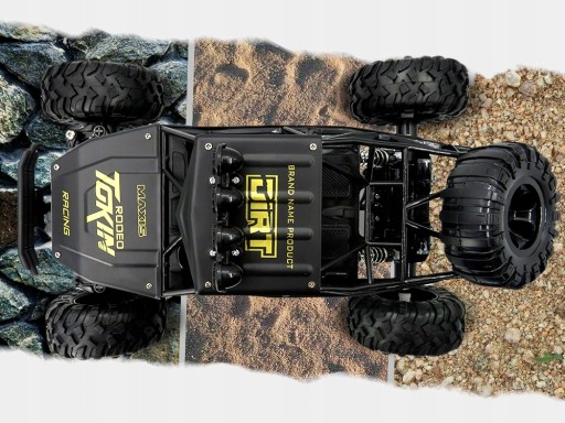 RC АВТОМОБИЛЬ ВНЕДОРОЖНИК БОЛЬШОЙ 4x4 RC МЕТАЛЛ LED АВТОПИЛОТ XXL