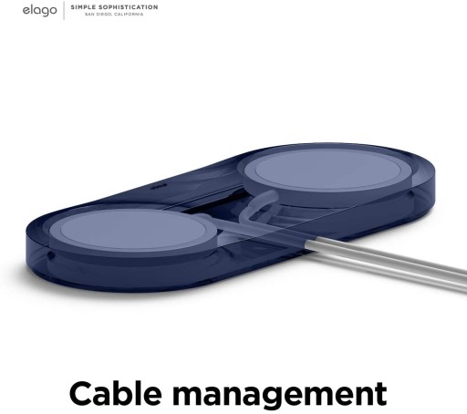 Elago Hub Duo do ładowania urządzeń Apple (MagSafe) Jean Indigo