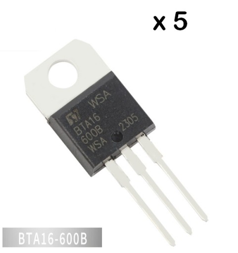 Триак BTA16 BTA16-600B BTA16-600 600 В 600 В IC Изолированный чип TO220