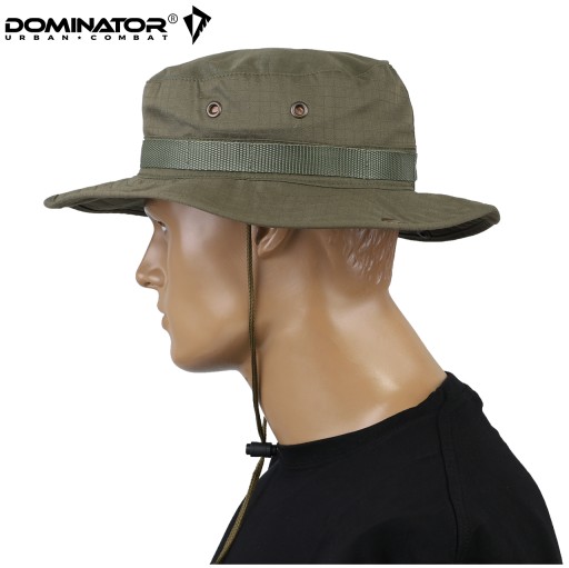 Польская военная шляпа DOMINATOR BOONIE с воротником Rip-Stop OLIVE M